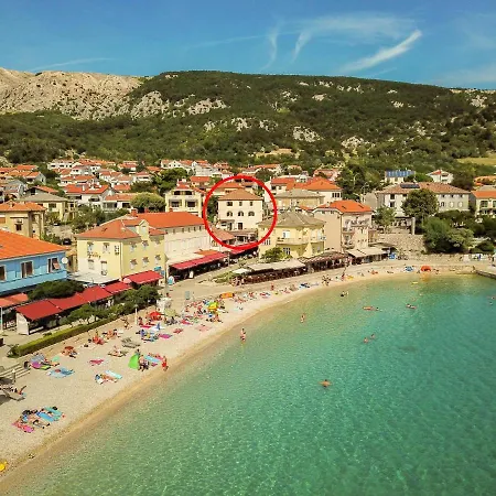 Apartment Sanja With Sea View Baška Exteriör bild