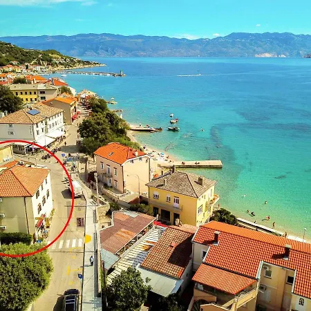 Apartment Sanja With Sea View Baška Exteriör bild