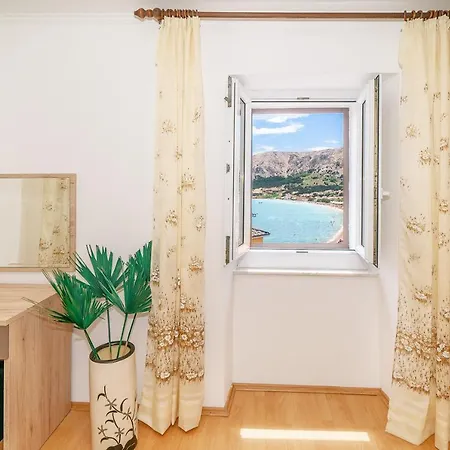 Apartment Sanja With Sea View Baška Exteriör bild